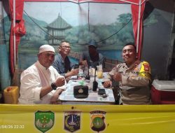 Guna Antisipasi Tawuran Warga, Bhabinkamtibmas Dan Warga Pemantauan Perbatasan Kalipasir Menteng