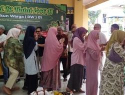 Bhabinkamtibmas Cempaka Putih Timur Hadiri Halal Bihalal RW 001, Pererat Silaturahmi dalam Keberagaman