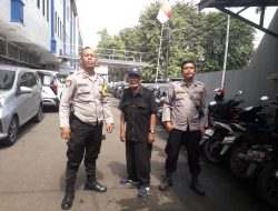 Polsek Senen Gencar Lakukan Patroli Pengamanan Ibadah Mingguan di Gereja Kenanga
