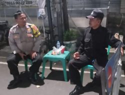 Patroli dan Cooling System, Bhabinkamtibmas Sambangi Pos Keamanan RW 03 Cideng