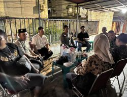 Polri Perkuat Tali Silahturahmi Memastikan Wilayah Aman Dan Kondusif RW 11 Kebon Kacang