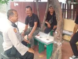 Kapolsubsektor Cempaka Putih Barat Laksanakan Patroli Dialogis, Warga Sambut Positif Himbauan Kamtibmas