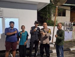 Sinergi Warga Dan Polisi, Bhabinkamtibmas Pegangsaan Sambang Satkamling RW 07