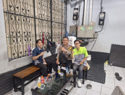 Dalam Rangka Cooling System, Bhabinkamtibmas Pegangsaan Sambang Warga Di Jalan Proklamasi