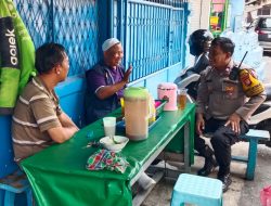 Polisi Sambangi Warga Kemayoran, Pererat Silaturahmi dan Ingatkan Kewaspadaan