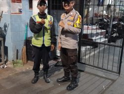 Tengah Malam, Polisi Sisir Utan Panjang Demi Jaga Kamtibmas