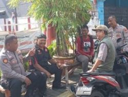 Patroli Dialogis di Rawasari, Polsek Cempaka Putih Ajak Warga Waspada Gangguan Kamtibmas