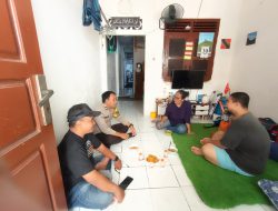 Cegah Curanmor, Bhabinkamtibmas Gunung Sahari Utara Sisir RW Rawan Kejahatan Jalanan