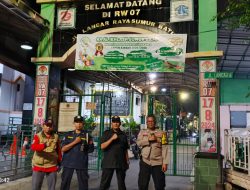 Polisi Sisir Pos Satkamling di Sumur Batu, Tekan Curanmor dan Cegah Gesekan Warga Saat Dini Hari
