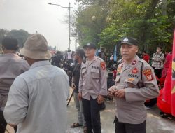 Polsek Metro Gambir Laksanakan Pemantauan di Kawasan Monas Barat Daya Antisipasi Aksi Hari Buruh Nasional
