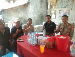 Dekatkan Diri dengan Warga, Ba Pendamping Bhabinkamtibmas Kelurahan Galur Sambangi Tokoh Masyarakat RW 08
