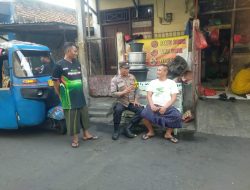 Aiptu Baktiar Emri Jalin Silaturahmi Kamtibmas, Temui Ketua RT dan Warga RW 06