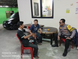 Cegah Dini Gangguan Kamtibmas, Bhabinkamtibmas Kampung Rawa Sambangi Tokoh Masyarakat