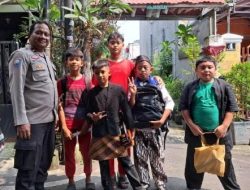 Polsek Cempaka Putih Laksanakan Patroli Bubaran Sekolah, Berikan Himbauan Kamtibmas kepada Pelajar