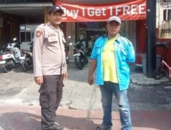 Unit Sabhara Polsek Cempaka Putih Sampaikan Imbauan Kamtibmas ke Jukir