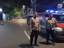 Polsek Senen Gelar Patroli Dini Hari, Antisipasi Tawuran dan Kejahatan Jalanan