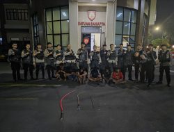 Polres Metro Jakpus Amankan 6 Pelaku Tawuran di Jakarta Pusat, Temukan Sajam
