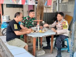 Polisi dan TNI Bersinergi: Sambang Tokoh Masyarakat Bawa Kedamaian ke Rusun Boing!