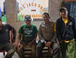 Bhabinkamtibmas Rawasari Sapa Warga , Tebar Imbauan dan Bangun Kepercayaan