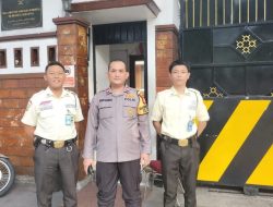 Bhabinkamtibmas Menteng, Laksanakan Patroli Dan Berikan Himbauan Kamtibmas Di Kantor Atase Militer Kedutaan Arab Saudi