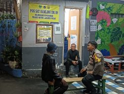 Polisi Gerak Dini Hari! Pos Kamling Disambangi, Keamanan Warga Dimantapkan