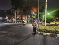 Patroli Polsek Menteng Sigap Antisipasi Gangguan Kamtibmas Dan Balap Liar Di Jalan Teuku Umar