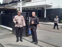 Personel Patmor Menteng Laksanakan Pengamanan Giat Kebaktian Di GPIB Paulus Menteng