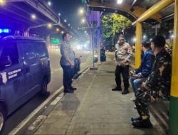 Respon Cepat Polsek Cempaka Putih Tindaklanjuti Laporan Balap Liar di Depan Green Pramuka