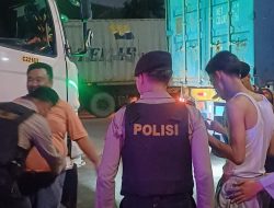 Patroli Skala Besar Cipkon, Cegah Gangguan Kamtibmas