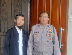 Pemantauan Keamanan Giat Misa Minggu di GBI Antiokhia Sawah Besar