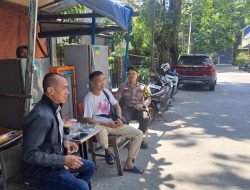 Polisi Sambangi RW di Sawah Besar, Sampaikan Himbauan Kamtibmas