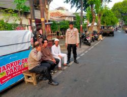 Jaga Kerukunan, Sat Binmas Sambangi Tokoh Masyarakat di Johar Baru