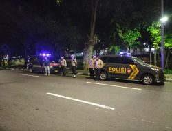 Kanit Provos Pimpin Penjagaan Di Jl Gunung Sahari Raya, Cegah Balapan Liar