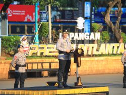 *Wakapolda Metro Jaya Pimpin Apel Pengecekan Personel Dan Sarpras Ditsamapta*