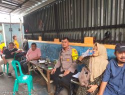 Bhabinkamtibmas Kramat Laksanakan Sambang Dialogis Gali Informasi Kamtibmas