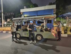 Polsek Metro Menteng Gelar Patroli Cipkon di Jalan Teuku Umar, Antisipasi Balap Liar dan Gangguan Kamtibmas