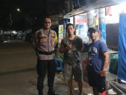 Patroli Tanpa Henti, Bhabinkamtibmas Kampung Rawa Pastikan Keamanan RW 01
