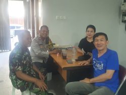 Bhabinkamtibmas Kelurahan Pasar Baru Lakukan Sambang Warga dan Sosialisasi Kamtibmas