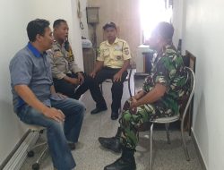 Tingkatkan Sinergi dan Deteksi Dini, Bhabinkamtibmas dan Babinsa Sambangi Warga di Pasar Baru