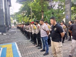 Pengamanan Sidang Hasto, Polisi Tampil Humanis Tanpa Senjata Api