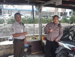 Unit Patko 1011 Polsek Metro Gambir Gelar Patroli Strong Point di Kawasan Perkantoran