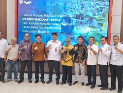 Tangani Langsung di Lapangan, BKPM Kawal Investasi Tekstil Di Kabupaten Boyolali