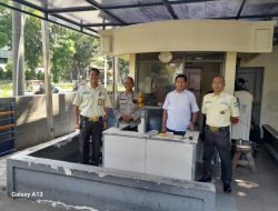Bhabinkamtibmas Kelurahan Gambir Jalin Koordinasi Keamanan dengan Petugas Satpam di Area Perkantoran
