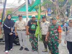 Polsek Cempaka Putih Tertibkan Atribut Ormas, Wujudkan Lingkungan yang Aman dan Nyaman