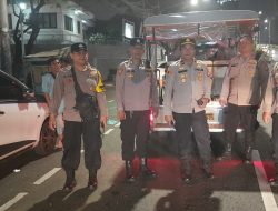 Tegas, Patroli Malam Menteng Tegur Kedai Cokro 115 Lebihi Waktu Larut Malam