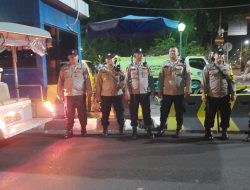 Patroli Ketat Di Jalan Teuku Umar Menteng, Polsek Menteng Antisipasi Gangguan Kamtibmas Dan Balap Liar