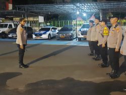 Apel Malam Patroli Cipta Kondisi Menteng, Antisipasi Tawuran Dan Gangguan Kamtibmas