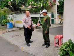 Unit Sabhara Polsek Cempaka Putih Lakukan Sambang Untuk Ciptakan Lingkungan Aman Dan Kondusif