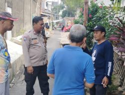 Merawat Keamanan Lewat Silaturahmi, Bhabinkamtibmas Temui Tokoh Warga Kemayoran
