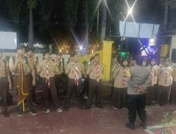 Polsek Cempaka Putih Terima Kunjungan Pramuka MAN 3 Dalam Rangka Kenaikan Tingkat, Siswa Dibekali Edukasi Bahaya Narkoba Dan Tawuran